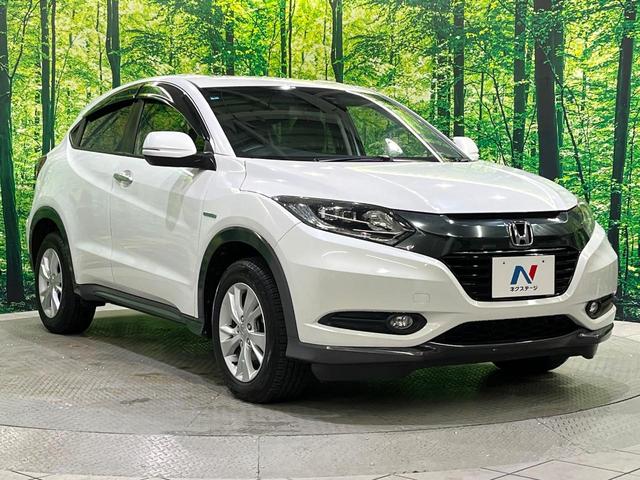 ヴェゼル ハイブリッドＸ　寒冷地仕様　純正ナビ　シティブレーキ　クルーズコントロール　シートヒーター　ＬＥＤヘッドライト　パドルシフト　革巻きステアリング　フロントフォグランプ　オートライト（17枚目）