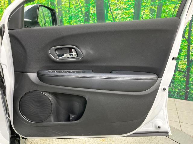 ヴェゼル ハイブリッドＸ　寒冷地仕様　純正ナビ　シティブレーキ　クルーズコントロール　シートヒーター　ＬＥＤヘッドライト　パドルシフト　革巻きステアリング　フロントフォグランプ　オートライト（37枚目）