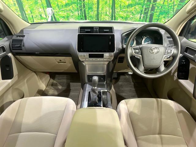 ランドクルーザープラド ＴＸ　寒冷地仕様　純正９型ナビ　トヨタセーフティセンス　レーダークルーズ　ＬＥＤヘッドライト　クリアランスソナー　オートエアコン　スマートエントリー　ＬＥＤフォグランプ（2枚目）