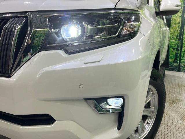 ランドクルーザープラド ＴＸ　寒冷地仕様　純正９型ナビ　トヨタセーフティセンス　レーダークルーズ　ＬＥＤヘッドライト　クリアランスソナー　オートエアコン　スマートエントリー　ＬＥＤフォグランプ（12枚目）
