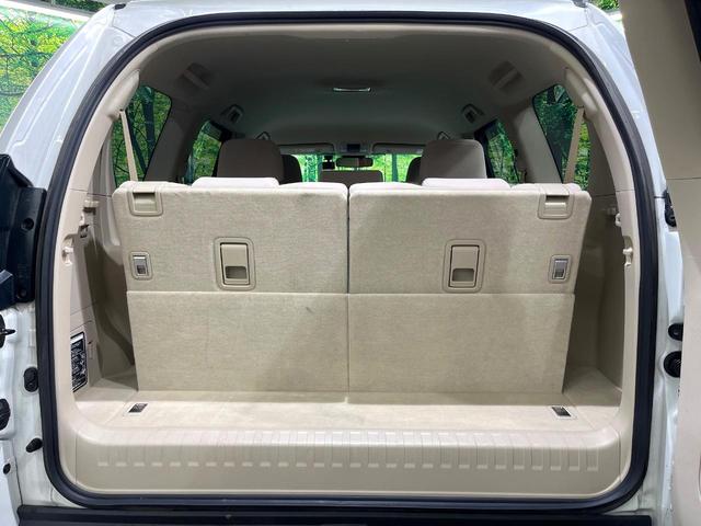 ランドクルーザープラド ＴＸ　寒冷地仕様　純正９型ナビ　トヨタセーフティセンス　レーダークルーズ　ＬＥＤヘッドライト　クリアランスソナー　オートエアコン　スマートエントリー　ＬＥＤフォグランプ（33枚目）