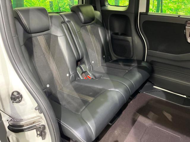 Ｎ－ＢＯＸカスタム Ｇ・Ｌターボホンダセンシング　純正９型ナビ　衝突警報装置　アダプティブクルーズ　両側電動ドア　ＬＥＤヘッドライト　シートヒーター　　ハーフレザーシート　パドルシフト　純正１５インチアルミ　革巻きステアリング（10枚目）