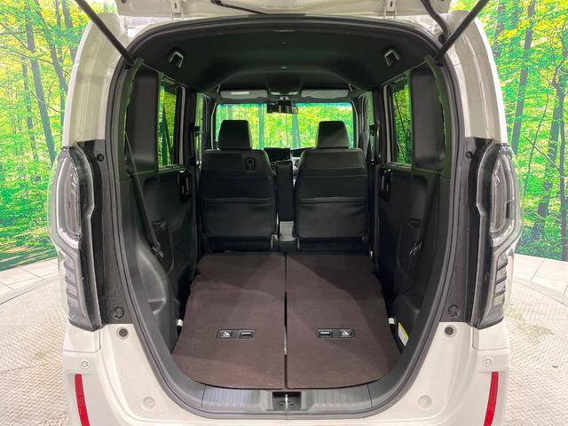 Ｎ－ＢＯＸカスタム Ｇ・Ｌターボホンダセンシング　純正９型ナビ　衝突警報装置　アダプティブクルーズ　両側電動ドア　ＬＥＤヘッドライト　シートヒーター　　ハーフレザーシート　パドルシフト　純正１５インチアルミ　革巻きステアリング（11枚目）