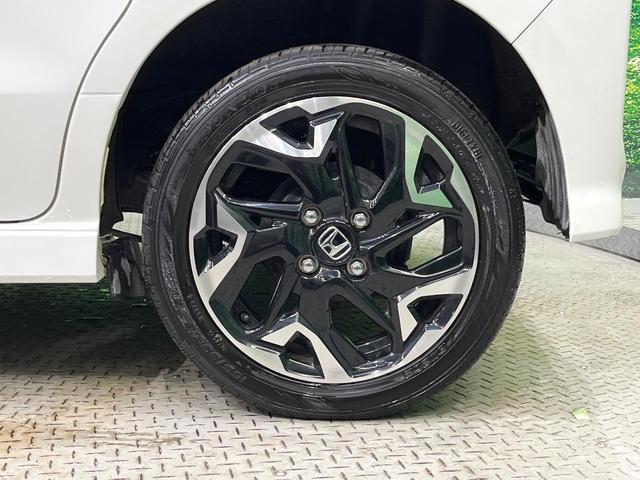 Ｎ－ＢＯＸカスタム Ｇ・Ｌターボホンダセンシング　純正９型ナビ　衝突警報装置　アダプティブクルーズ　両側電動ドア　ＬＥＤヘッドライト　シートヒーター　　ハーフレザーシート　パドルシフト　純正１５インチアルミ　革巻きステアリング（23枚目）