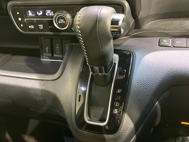 Ｎ－ＢＯＸカスタム Ｇ・Ｌターボホンダセンシング　純正９型ナビ　衝突警報装置　アダプティブクルーズ　両側電動ドア　ＬＥＤヘッドライト　シートヒーター　　ハーフレザーシート　パドルシフト　純正１５インチアルミ　革巻きステアリング（52枚目）