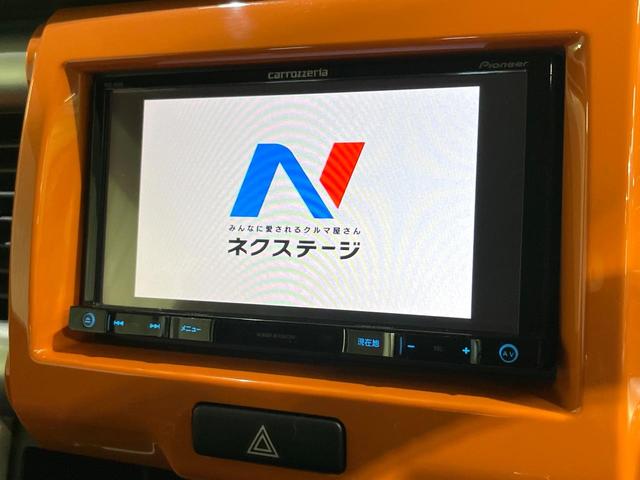 ハスラー Xターボ 2トーンカラー レーダーブレーキサポート カロッツェリアナビ バックカメラ シートヒーター HIDヘッド オートライト ヒルディセントコントロール アイドリングストップ スマートキー(4枚目)