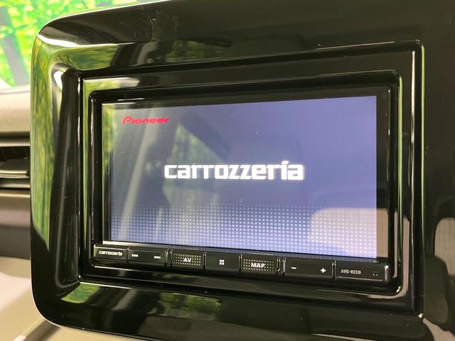 スペーシア ハイブリッドＸ　両側電動スライド　カロッツェリアナビ　バックカメラ　衝突被害軽減　コーナーセンサー　車線逸脱警報　シートヒーター　オートハイビーム　ＬＥＤヘッド　オートライト　オートエアコン　ＥＴＣ　スマートキー（4枚目）