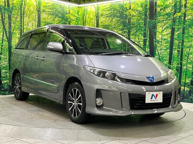 エスティマハイブリッド アエラス 純正ナビ フリップダウンモニター 両側電動スライドドア 運転席パワーシート オットマン AC100V デュアルエアコン リアクーラー バックカメラ クルーズコントロール スマートキー ETC(15枚目)