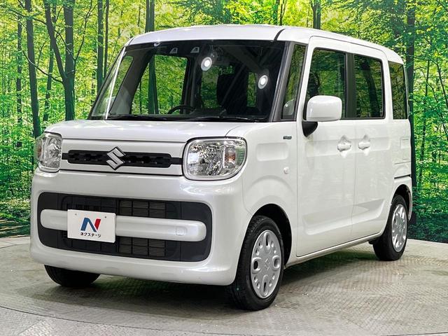 スペーシア ハイブリッドＧ　ＳＤナビ　バックカメラ　衝突被害軽減　シートヒーター　ドアミラーヒーター　コーナーセンサー　アイドリングストップ　スマートキー　車線逸脱警報　オートライト　オートエアコン　Ｂｌｕｅｔｏｏｔｈ　ＣＤ（30枚目）