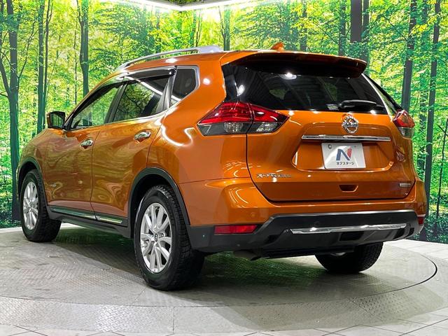 エクストレイル 20X ハイブリッド 後期 プロパイロット 純正ナビ 全周囲カメラ 衝突被害軽減 車線逸脱警報 レーダークルーズ コーナーセンサー LEDヘッド オートライト シートヒーター ETC スマーキー(33枚目)