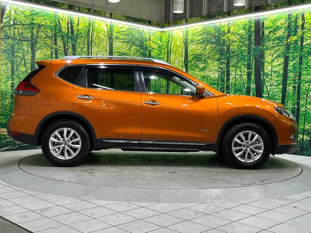 エクストレイル 20X ハイブリッド 後期 プロパイロット 純正ナビ 全周囲カメラ 衝突被害軽減 車線逸脱警報 レーダークルーズ コーナーセンサー LEDヘッド オートライト シートヒーター ETC スマーキー(34枚目)