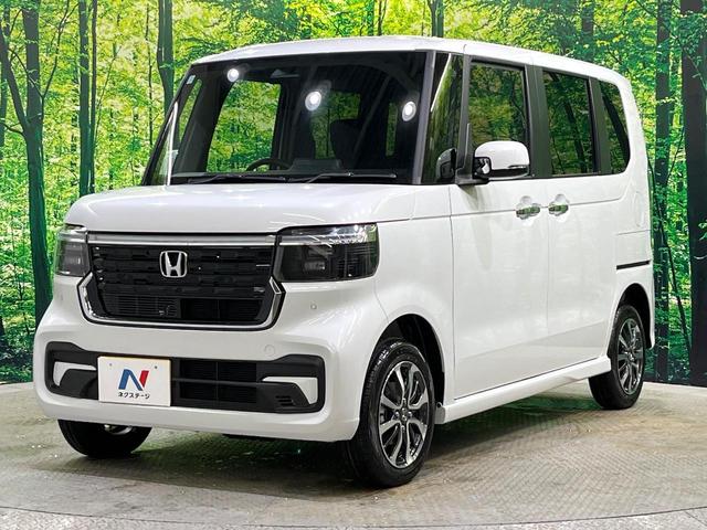 N-BOXカスタム ベースグレード 両側電動スライド ホンダセンシング 車線逸脱警報 誤発進抑制 アダプティブクルーズ コーナーセンサー オートハイビーム LEDヘッド オートライト 前席シートヒーター オートエアコン スマートキー(29枚目)