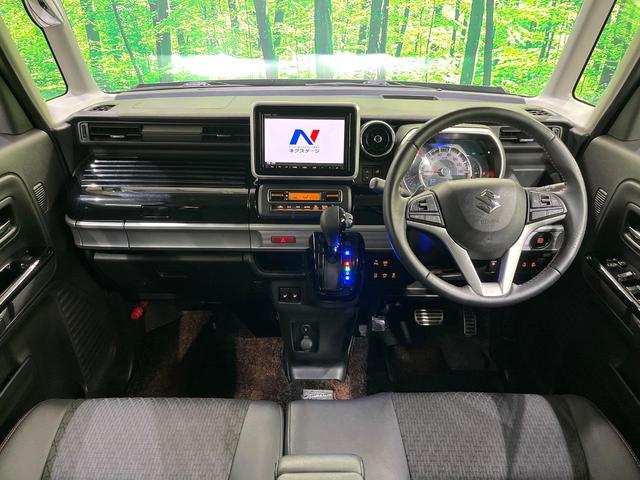 スペーシアカスタム ハイブリッドＸＳターボ　純正８型ナビ　全方位カメラ　両側電動スライド　衝突被害軽減　車線逸脱警報　コーナーセンサー　クルーズコントロール　ＬＥＤヘッド　オートライト　前席シートヒーター　ＥＴＣ　スマートキー（2枚目）