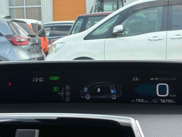 プリウス Ｓ　保証６ヵ月６０００ｋｍ　４ＷＤ　Ｂｌｕｅｔｏｏｔｈ接続対応ワンセグナビ　バックカメラ　ビルトインＥＴＣ　クルーズコントロール　ＬＥＤフォグ＆ヘッドライト　オートハイビーム　トヨタセーフティセンス（39枚目）