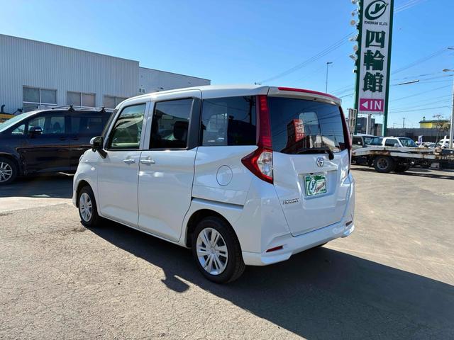 ルーミー Ｘ　保証６ヵ月６０００ｋｍ　４ＷＤ　１，０００ｃｃ　スマートアシスト　Ｂｌｕｅｔｏｏｔｈ接続対応ナビ　バックカメラ　ＥＴＣ　パーキングセンサー　電動スライドドア　スマートキー　レンタカーアップ（23枚目）