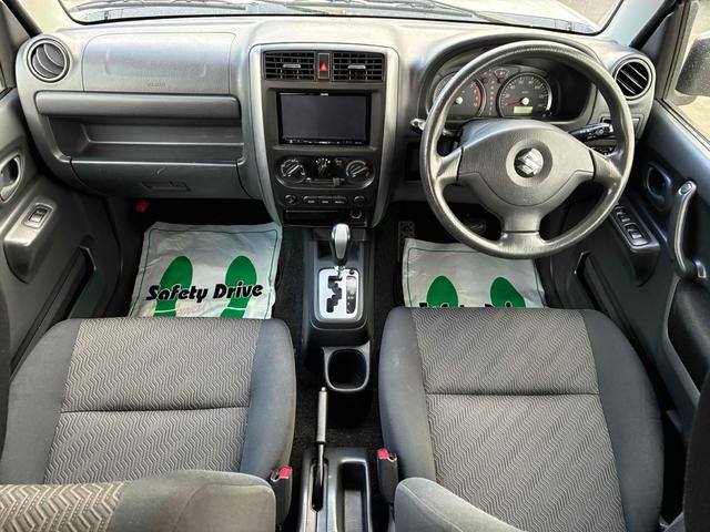 ジムニー ＸＣ　保証２ヵ月２０００ｋｍ　４ＷＤ　ＤＶＤ再生対応フルセグＴＶナビ　エンジンスターター　フロントフォグランプ　電動格納ミラー　ミラーヒーター　キーレスエントリー　アルミホイール　冬タイヤ（4枚目）