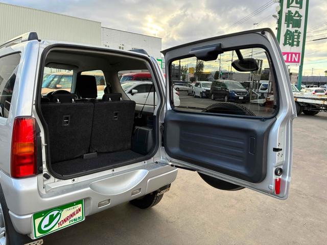 ジムニー ＸＣ　保証２ヵ月２０００ｋｍ　４ＷＤ　ＤＶＤ再生対応フルセグＴＶナビ　エンジンスターター　フロントフォグランプ　電動格納ミラー　ミラーヒーター　キーレスエントリー　アルミホイール　冬タイヤ（28枚目）