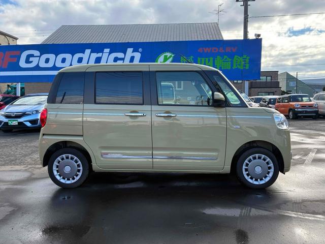 ムーヴキャンバス セオリーＧ　保証２ヵ月２０００ｋｍ　４ＷＤ　衝突被害軽減ブレーキ　Ｂｌｕｅｔｏｏｔｈ接続対応フルセグナビ　バックカメラ　ＬＥＤフォグ＆ヘッドライト　ミラーヒーター　両側電動スライドドア　左右シートヒーター（18枚目）