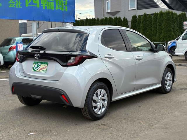 ヤリス Ｘ　自社保証２ヵ月２０００ｋｍ　メーカー保証　４ＷＤ　ＢＴ接続対応ディスプレイオーディオ　バックカメラ　ビルトインＥＴＣ　衝突被害軽減ブレーキ　車線逸脱警報　トヨタセーフティセンス　寒冷地仕様車（22枚目）