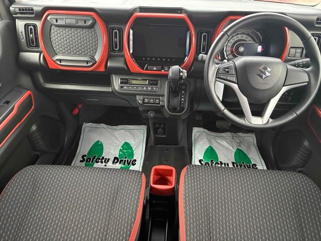 ハスラー ハイブリッドＸ　保証２ヵ月２０００ｋｍ　４ＷＤ　Ｂｌｕｅｔｏｏｔｈ接続対応フルセグナビ　全方位モニター　ＥＴＣ２．０　ＬＥＤヘッドライト　ミラーヒーター　左右シートヒーター　レザーステアリング　衝突被害軽減ブレーキ（4枚目）