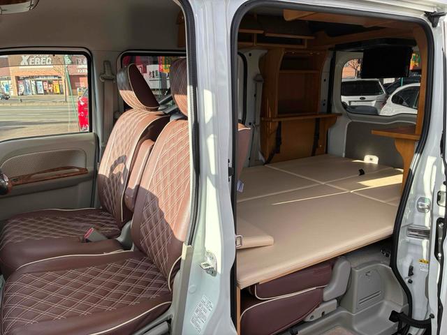 エブリイワゴン ＰＺターボスペシャル　軽キャンピング　ちょいｃａｍ豊　保証２ヵ月２０００ｋｍ　ハイルーフ　４ＷＤ　ＢＴ接続対応フルセグナビ　バックカメラ　ＥＴＣ　オートステップ　両側電動スライドドア　ちょいＣａｍ豊　６００Ｗインバーター　走行充電　外部充電　ＬＥＤ照明（58枚目）