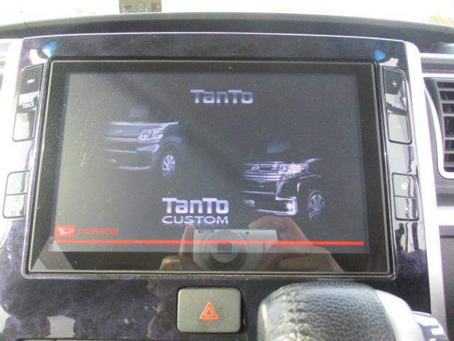 タント カスタムＲＳ　トップエディションＳＡＩＩＩ　４ＷＤ　ターボ　８インチナビ＆ＴＶ　バックカメラ　Ｅｇスターター　ＥＴＣ　両側パワースライド　シートヒーター（13枚目）