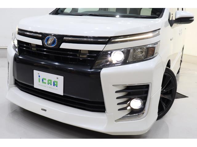 ヴォクシー ハイブリッドZS ワンオーナー車 純正SDナビ 後席モニター トヨタセーフティセンス プリクラッシュセーフティ オートマチックハイビーム レーンディパーチャーアラート バックカメラ ETC リアヒーター 寒冷地仕様車(70枚目)