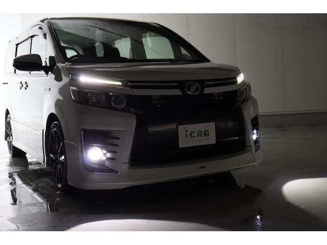ヴォクシー ハイブリッドZS ワンオーナー車 純正SDナビ 後席モニター トヨタセーフティセンス プリクラッシュセーフティ オートマチックハイビーム レーンディパーチャーアラート バックカメラ ETC リアヒーター 寒冷地仕様車(74枚目)