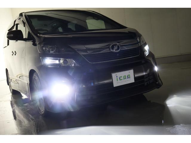 ヴェルファイア ２．４Ｚ　ゴールデンアイズＩＩ　トヨタプレミアムサウンドシステム　リアエンターテイメント　パノラミックビューモニター　両側パワースライドドア　電動パワーバックドア　専用ハーフレザー席　２列目席ロングスライド／オットマン　寒冷地仕様車（80枚目）