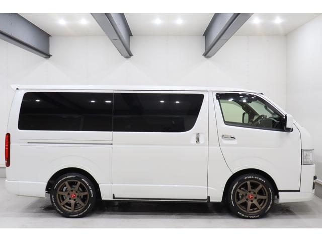 ハイエースバン ロングスーパーＧＬ　ダークプライムＳ　ワンオーナー車　カロッツェリア１０型ディスプレイオーディオ／スピーカー／ウーファー／ツイーター／ドラレコ付デジタルインナーミラー　アラウンドビューモニター　バレンティテール　ギブソン１７ＡＷ　寒冷地（13枚目）