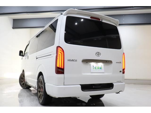 ハイエースバン ロングスーパーＧＬ　ダークプライムＳ　ワンオーナー車　カロッツェリア１０型ディスプレイオーディオ／スピーカー／ウーファー／ツイーター／ドラレコ付デジタルインナーミラー　アラウンドビューモニター　バレンティテール　ギブソン１７ＡＷ　寒冷地（15枚目）