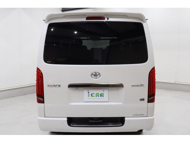 ハイエースバン ロングスーパーＧＬ　ダークプライムＳ　ワンオーナー車　カロッツェリア１０型ディスプレイオーディオ／スピーカー／ウーファー／ツイーター／ドラレコ付デジタルインナーミラー　アラウンドビューモニター　バレンティテール　ギブソン１７ＡＷ　寒冷地（32枚目）