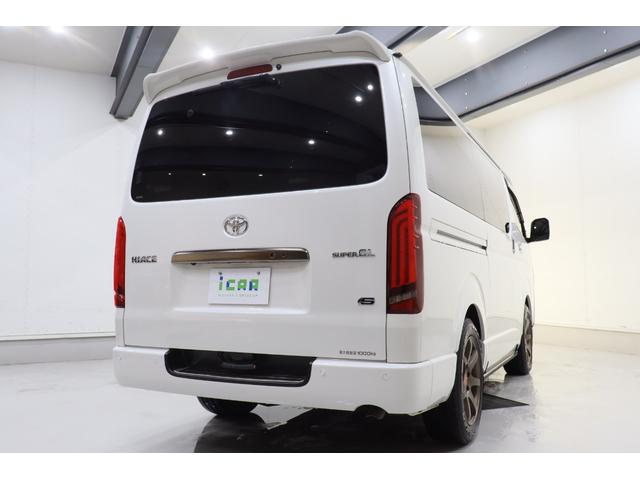 ハイエースバン ロングスーパーＧＬ　ダークプライムＳ　ワンオーナー車　カロッツェリア１０型ディスプレイオーディオ／スピーカー／ウーファー／ツイーター／ドラレコ付デジタルインナーミラー　アラウンドビューモニター　バレンティテール　ギブソン１７ＡＷ　寒冷地（36枚目）