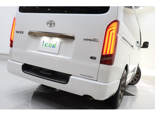 ハイエースバン ロングスーパーＧＬ　ダークプライムＳ　ワンオーナー車　カロッツェリア１０型ディスプレイオーディオ／スピーカー／ウーファー／ツイーター／ドラレコ付デジタルインナーミラー　アラウンドビューモニター　バレンティテール　ギブソン１７ＡＷ　寒冷地（77枚目）