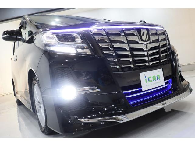 アルファード ２．５Ｓ　Ａパッケージ　ワンオーナー車　アルパインＢＩＧ　Ｘ１０型メモリーナビ／１２．８型後席フリップダウンモニター　両側電動パワースライドドア　社外シーケンシャルウインカー　モデリスタエアロ　純正１８インチアルミホイール（2枚目）