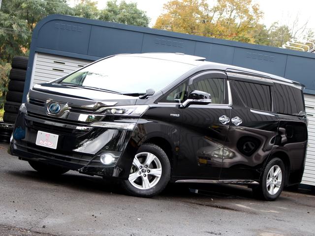 ヴェルファイアハイブリッド X Wサンルーフ フリップダウンモニター BIGx9型ナビ 両側パワースライドドア レーダークルーズ プリクラッシュ クリアランスソナー 1500W電源 7人乗 LEDヘッドライト ETC(3枚目)