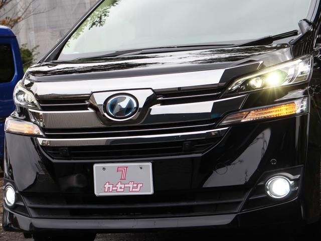 ヴェルファイアハイブリッド X Wサンルーフ フリップダウンモニター BIGx9型ナビ 両側パワースライドドア レーダークルーズ プリクラッシュ クリアランスソナー 1500W電源 7人乗 LEDヘッドライト ETC(5枚目)