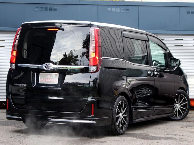 エスクァイア Gi 寒冷地 TRDエアロ ローダウン フリップダウンモニター ナビ 両側パワースライド クルーズコントロール シートヒーター 社外R17AW ETC 7人乗 4WD(19枚目)