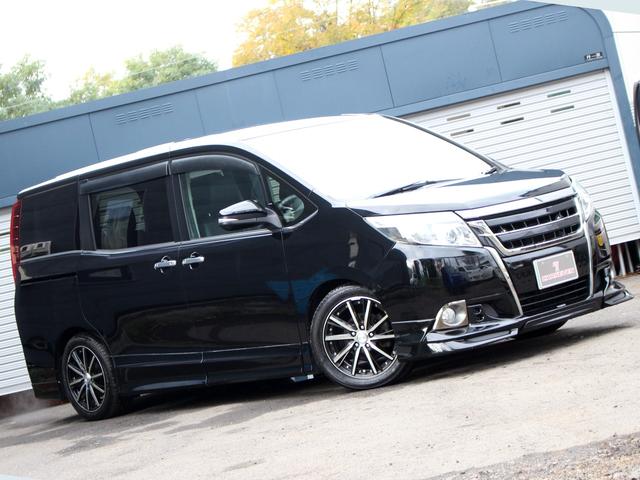 エスクァイア Gi 寒冷地 TRDエアロ ローダウン フリップダウンモニター ナビ 両側パワースライド クルーズコントロール シートヒーター 社外R17AW ETC 7人乗 4WD(23枚目)