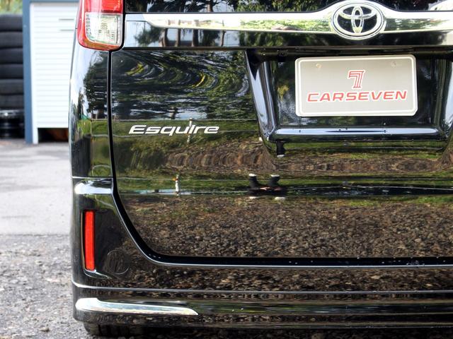 エスクァイア Gi 寒冷地 TRDエアロ ローダウン フリップダウンモニター ナビ 両側パワースライド クルーズコントロール シートヒーター 社外R17AW ETC 7人乗 4WD(43枚目)