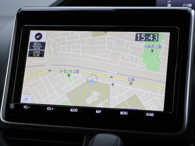 ヴォクシー X 寒冷地 後期型 セーフティセンス パワースライド 純正9型ナビ クルーズコントロール プリクラッシュ レーンディパーチャー 先行車発進告知 7人乗 LEDヘッドライト ビルトETC 4WD(7枚目)