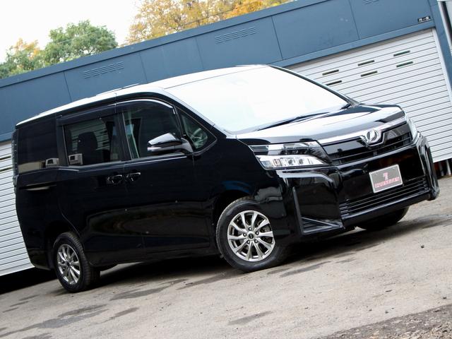 ヴォクシー X 寒冷地 後期型 セーフティセンス パワースライド 純正9型ナビ クルーズコントロール プリクラッシュ レーンディパーチャー 先行車発進告知 7人乗 LEDヘッドライト ビルトETC 4WD(21枚目)