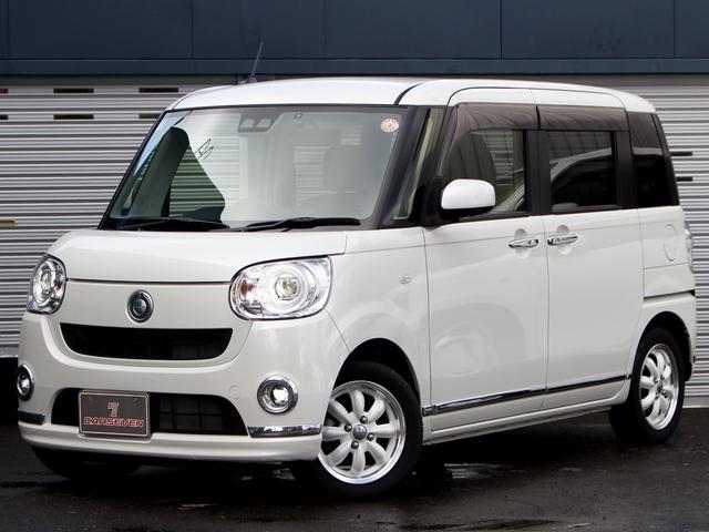 ムーヴキャンバス Ｇメイクアップリミテッド　ＳＡＩＩＩ　両側パワースライド　パノラマモニター　ナビ　諸突回避支援　車線逸脱警報　誤発進抑制　先行車発進アラーム　ＬＥＤヘッド　４ＷＤ　禁煙車（24枚目）