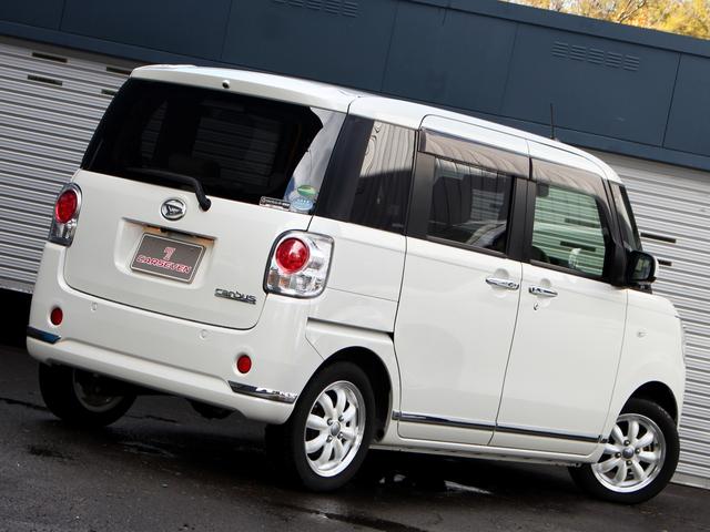 ムーヴキャンバス Ｇメイクアップリミテッド　ＳＡＩＩＩ　両側パワースライド　パノラマモニター　ナビ　諸突回避支援　車線逸脱警報　誤発進抑制　先行車発進アラーム　ＬＥＤヘッド　４ＷＤ　禁煙車（33枚目）