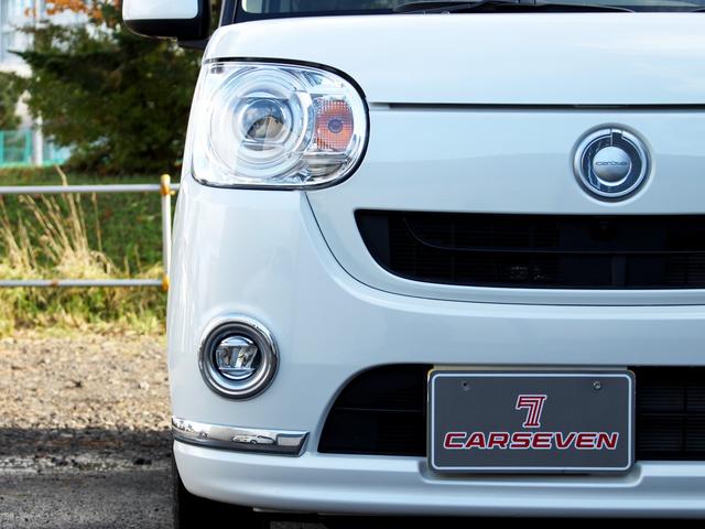 ムーヴキャンバス Ｇメイクアップリミテッド　ＳＡＩＩＩ　両側パワースライド　パノラマモニター　ナビ　諸突回避支援　車線逸脱警報　誤発進抑制　先行車発進アラーム　ＬＥＤヘッド　４ＷＤ　禁煙車（34枚目）