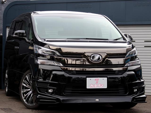 ヴェルファイア 2.5Z Gエディション 寒冷地 TRDエアロ HKS車高調 社外R20アルミ 4本出マフラー 12.8型フリップダウンモニター BIGx11型ナビ 両側パワースライド パワーバックドア プリクラッシュ レーダークルーズ(4枚目)