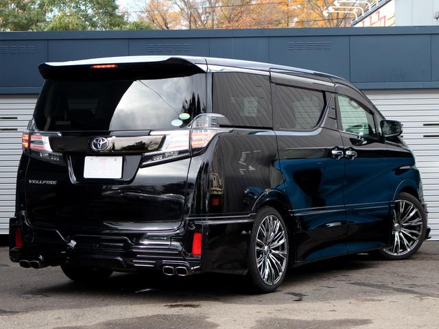 ヴェルファイア 2.5Z Gエディション 寒冷地 TRDエアロ HKS車高調 社外R20アルミ 4本出マフラー 12.8型フリップダウンモニター BIGx11型ナビ 両側パワースライド パワーバックドア プリクラッシュ レーダークルーズ(19枚目)