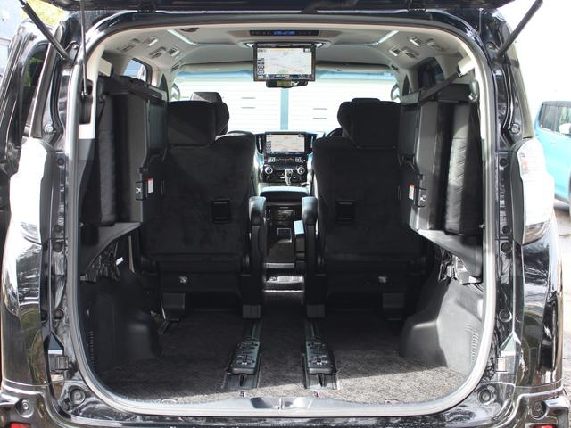 ヴェルファイア 2.5Z Gエディション 寒冷地 TRDエアロ HKS車高調 社外R20アルミ 4本出マフラー 12.8型フリップダウンモニター BIGx11型ナビ 両側パワースライド パワーバックドア プリクラッシュ レーダークルーズ(43枚目)