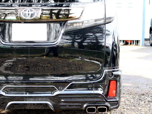 ヴェルファイア 2.5Z Gエディション 寒冷地 TRDエアロ HKS車高調 社外R20アルミ 4本出マフラー 12.8型フリップダウンモニター BIGx11型ナビ 両側パワースライド パワーバックドア プリクラッシュ レーダークルーズ(53枚目)
