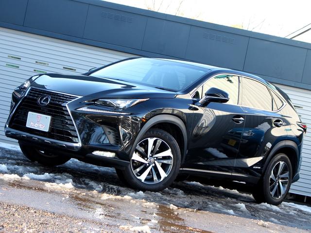 NX NX300h バージョンL 後期型 セーフティシステム+ ブラインドスポットモニター パノラミックビューモニター パワーバックドア シートベンチレーション レーダークルーズ AC100V 三眼LEDヘッドライト 2列目電動シート(3枚目)